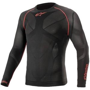 Alpinestars Ride Tech Summer long sleeve thermal shirt black and red