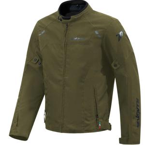 Blouson de moto Seventy Degrees SD-JR65 Piston vert kaki