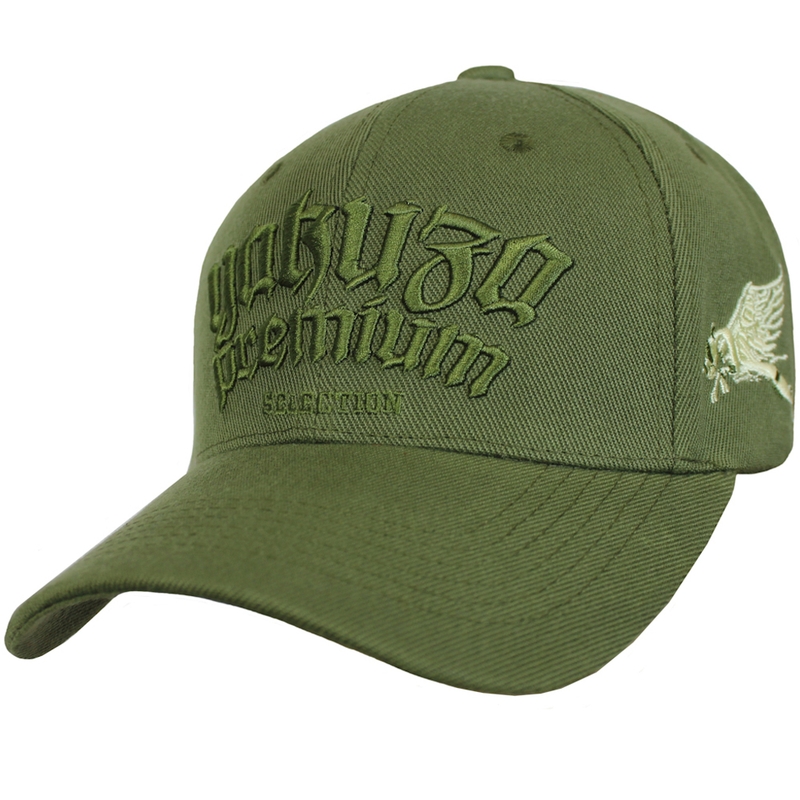 Casquette Yakuza Premium 4073 vert olive