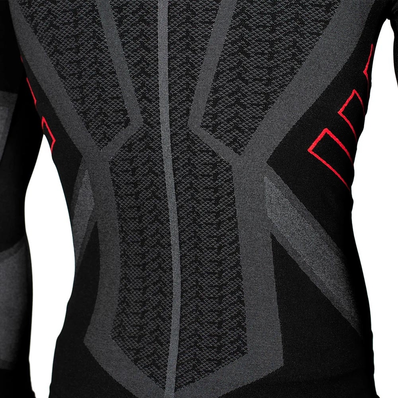 T-shirt thermique noir Seventy Degrees SD-CT1