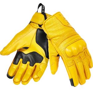 Gants de moto Seventy Degrees SD-C20 Rebel jaunes