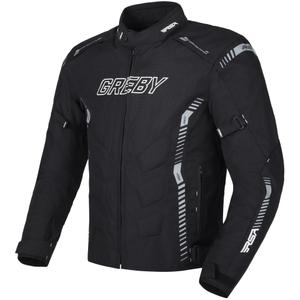 Veste moto RSA Greby 2 noir-gris