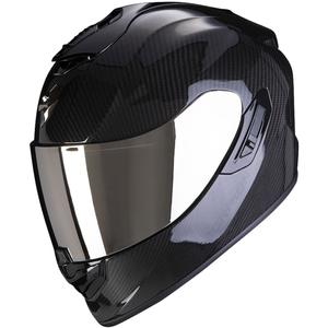 Casque intégral moto Scorpion EXO-1400 EVO II CARBON AIR SOLID noir en promotion soldes