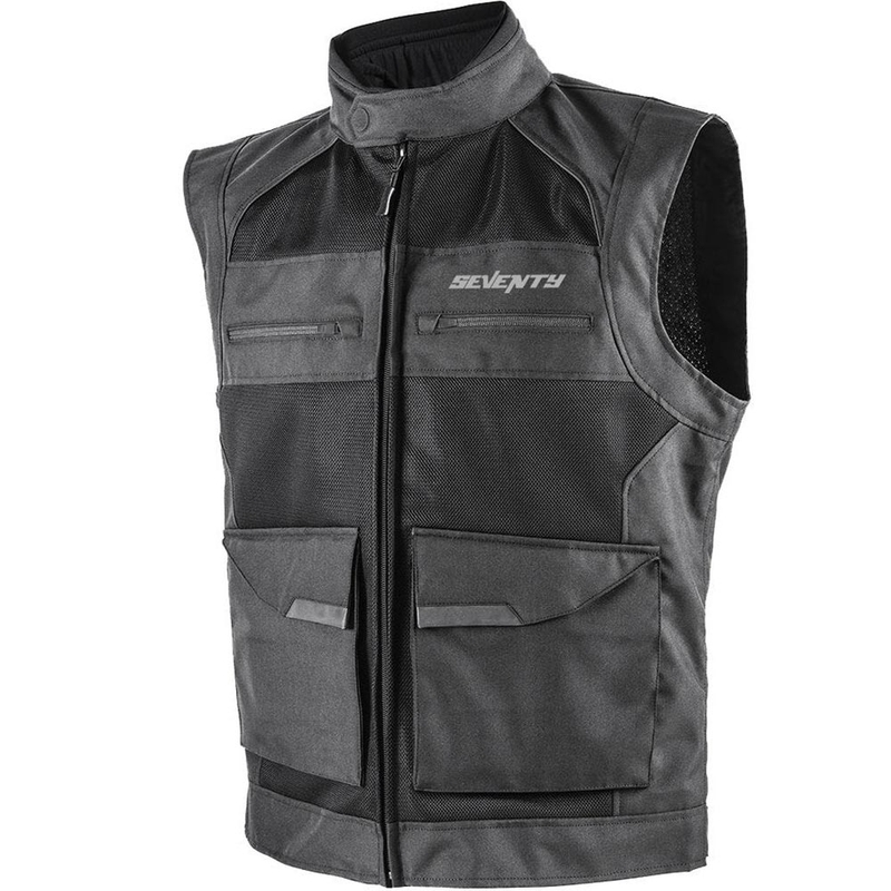 Gilet de moto Seventy Degrees SD-S3 Scirocco noir