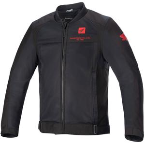 Blouson moto Alpinestars Luc Air 2 Honda noir-rouge