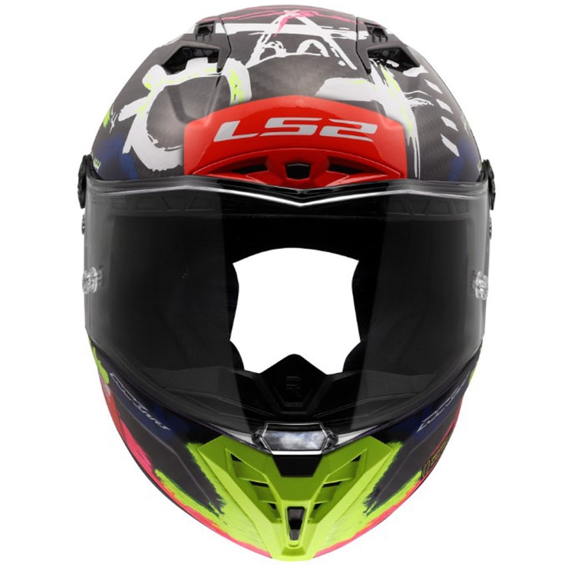 Casque intégral de moto LS2 FF805 Thunder GP Aero Replica Aldeguer 25 noir brillant-rouge-vert