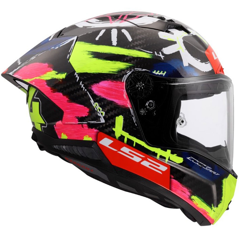 Casque intégral de moto LS2 FF805 Thunder GP Aero Replica Aldeguer 25 noir brillant-rouge-vert