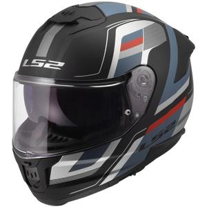 Casque intégral de moto LS2 FF808 Stream II Vintage noir pétrole