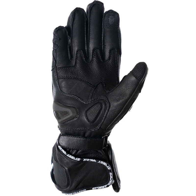 Gants de moto Street Racer Virus 2 noirs