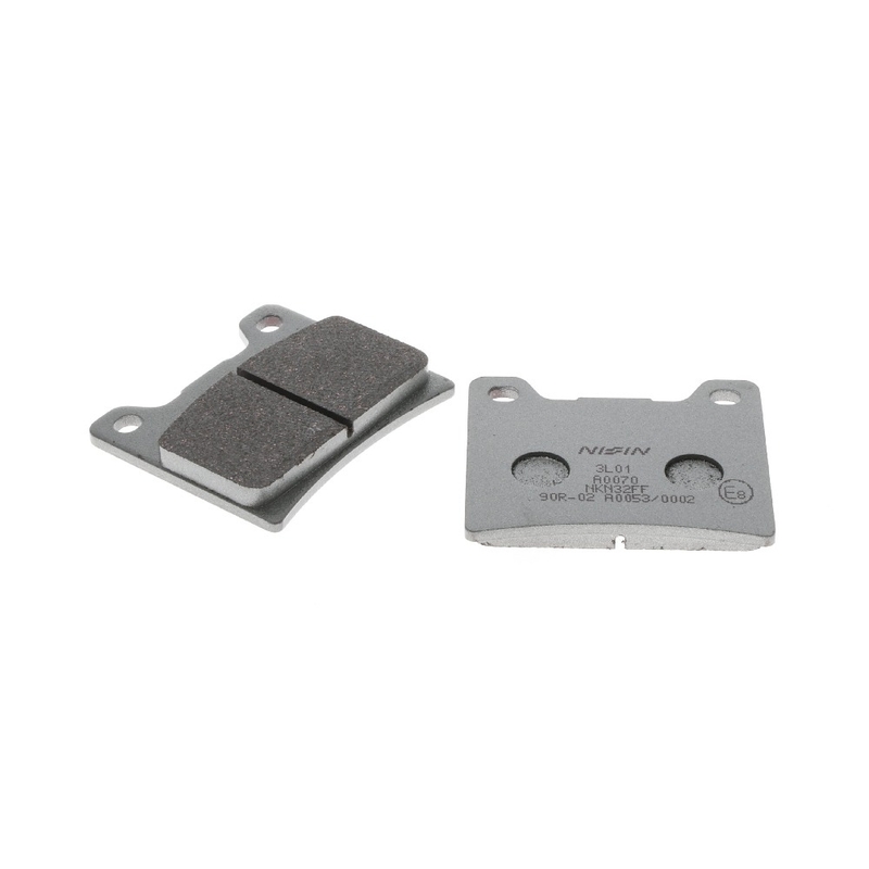 Plaquettes de frein NISSIN semi-métalliques 63,5 x 54,9 x 8,5 mm (2 pièces)