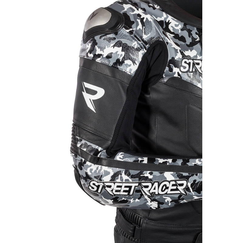 Pánská bunda Street Racer Pattern černo-šedá výprodej