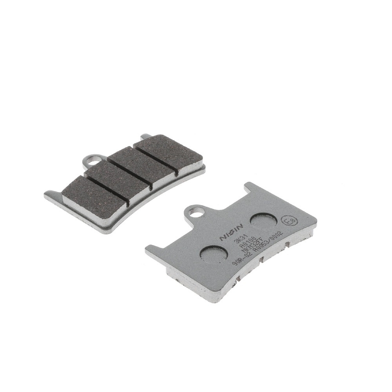 Plaquettes de frein NISSIN semi-métalliques 69,8 x 50,7 x 8,5 mm (2 pièces)