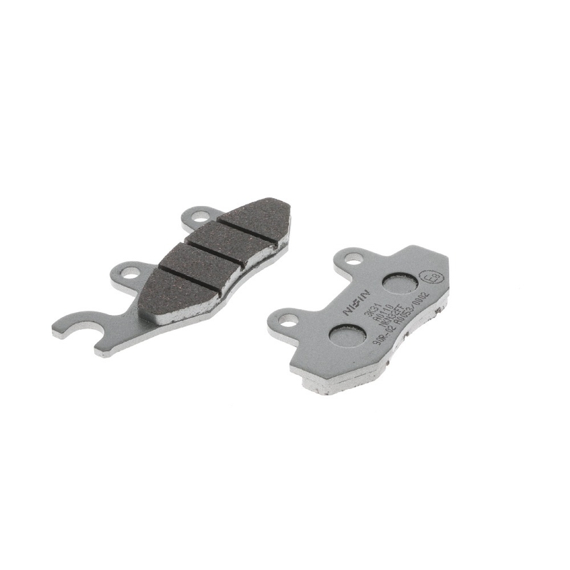 Plaquettes de frein NISSIN composé semi-métallique M501-374 2 pièces.