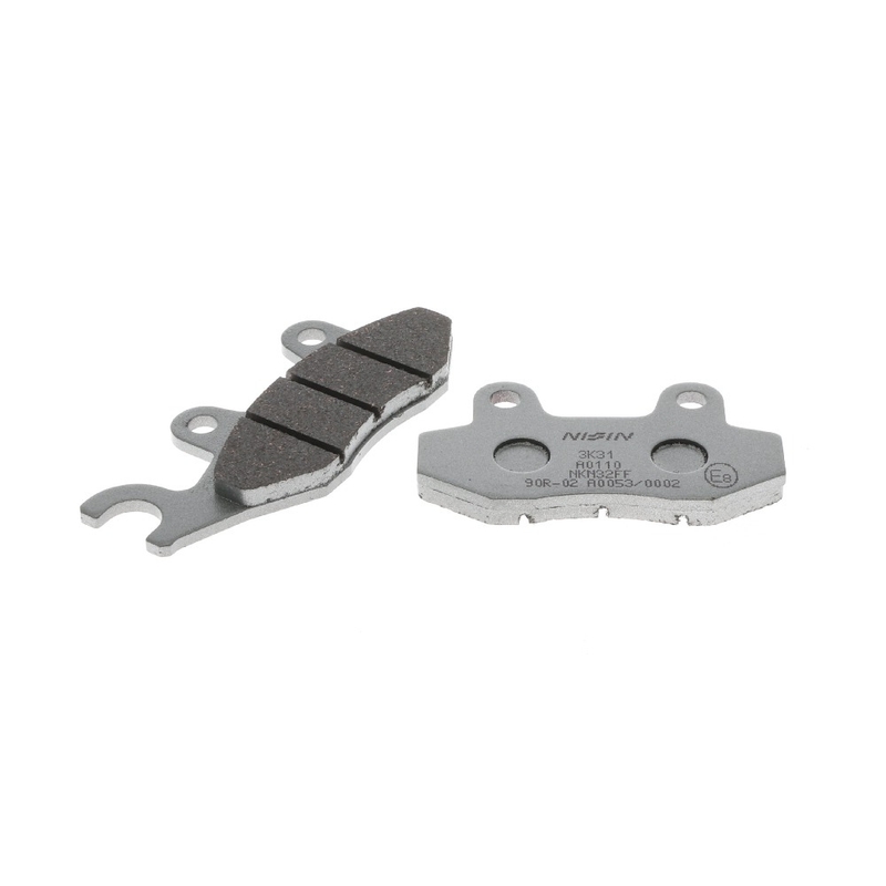 Plaquettes de frein NISSIN composé semi-métallique M501-374 2 pièces.