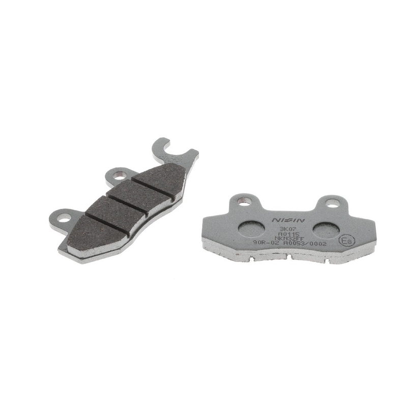 Plaquettes de frein NISSIN composé semi-métallique M501-375 2 pièces.
