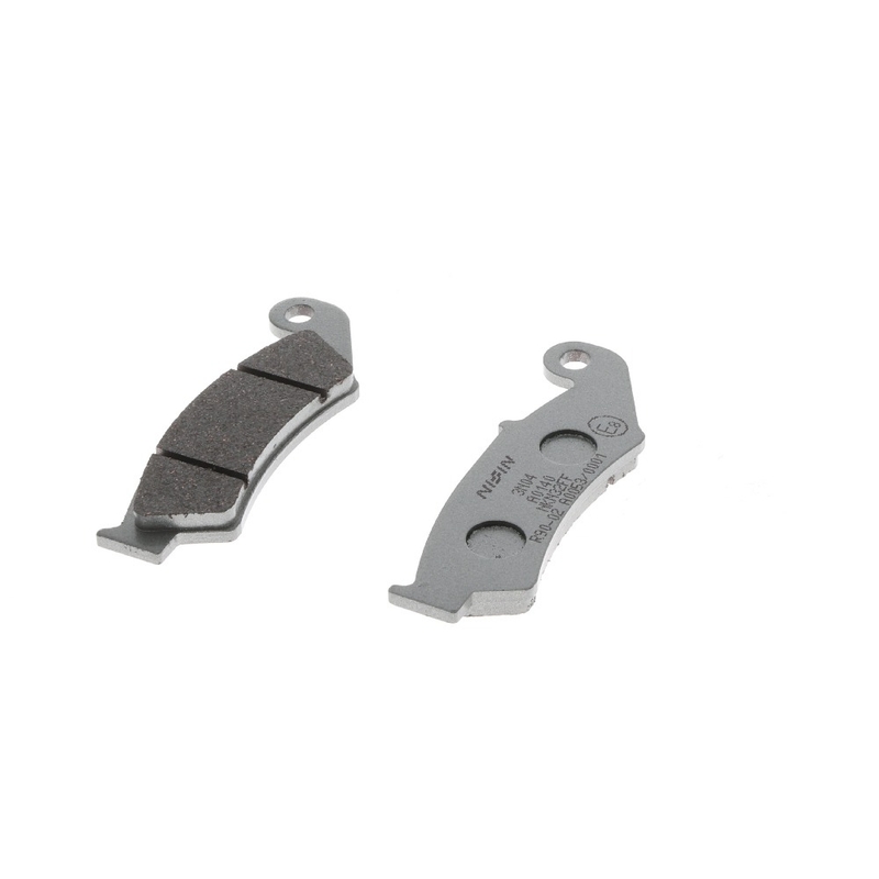 Plaquettes de frein NISSIN semi-métalliques 94 x 32 x 7,5 mm (2 unités)