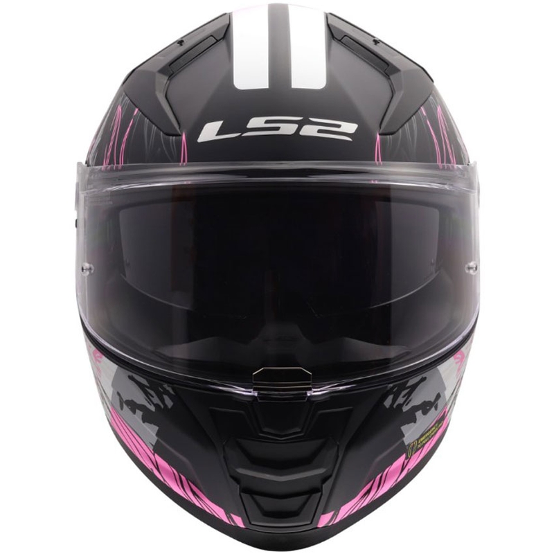Casque intégral de moto LS2 FF811 Vector II Darflo noir mat-rose