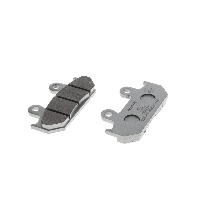 Plaquettes de frein NISSIN semi-métalliques 81 x 42 x 9 mm (2 pièces)