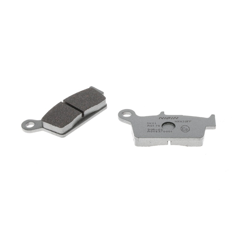 Plaquettes de frein NISSIN semi-métalliques 75 x 36 x 9,5 mm (2 pièces)
