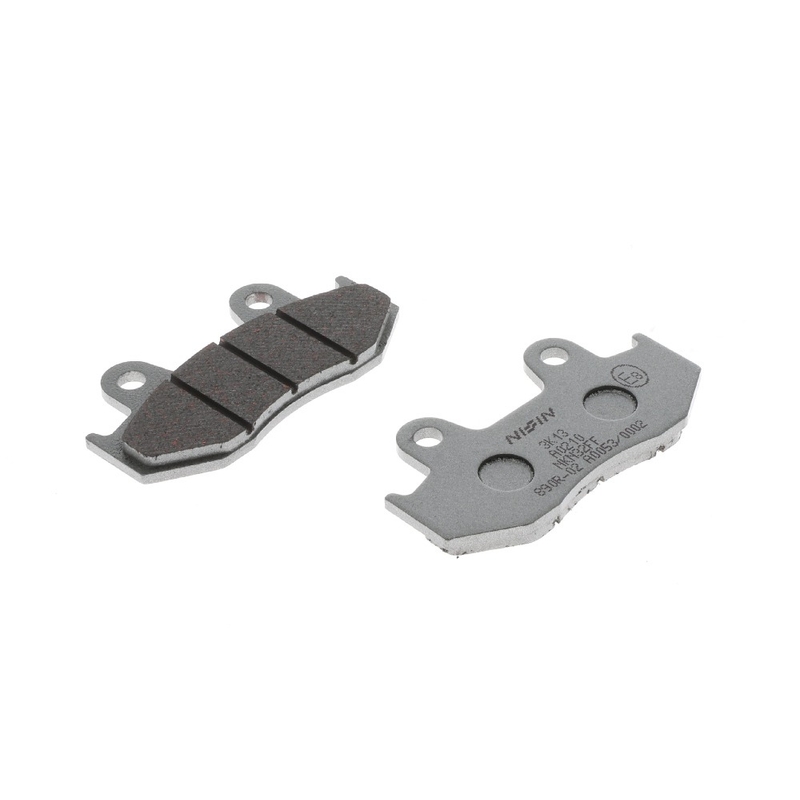 Plaquettes de frein NISSIN semi-métalliques, 81 x 42 x 6,9 mm, lot de 2