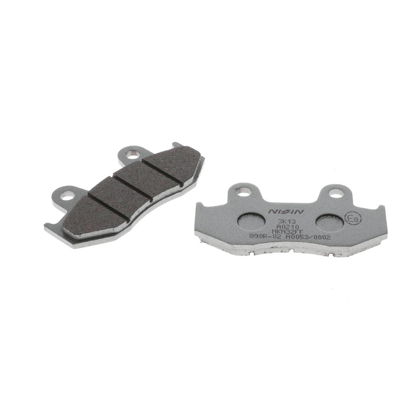 Plaquettes de frein NISSIN semi-métalliques, 81 x 42 x 6,9 mm, lot de 2