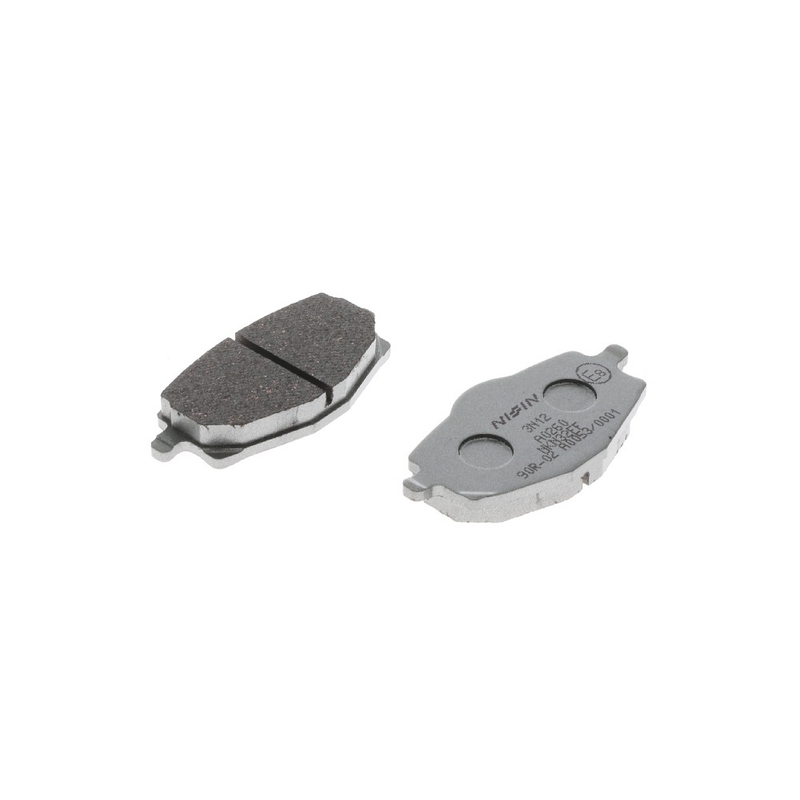 Plaquettes de frein NISSIN semi-métalliques 71,4 x 36 x 9,2 mm (2 pièces)