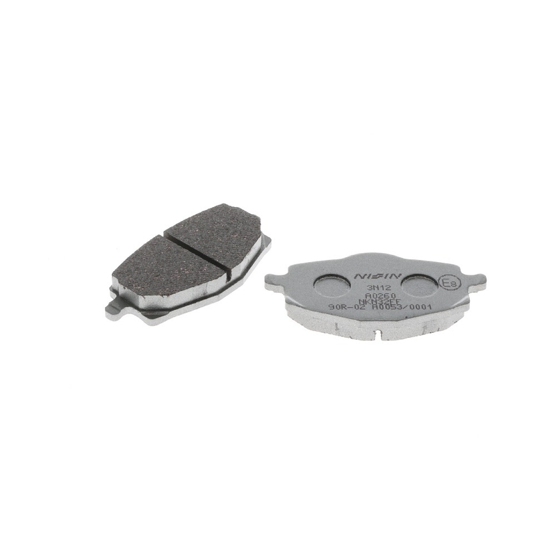 Plaquettes de frein NISSIN semi-métalliques 71,4 x 36 x 9,2 mm (2 pièces)