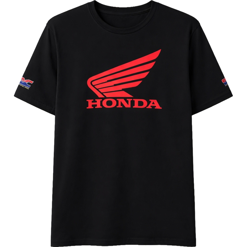 T-shirt Honda Wing noir