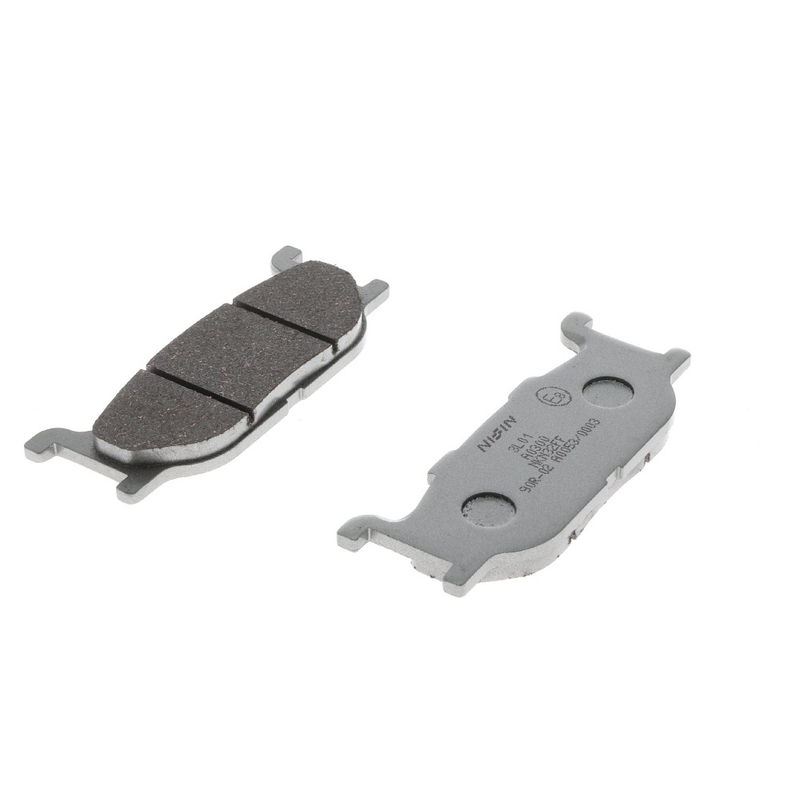 Plaquettes de frein NISSIN semi-métalliques, 102,1 x 41 x 9 mm, lot de 2