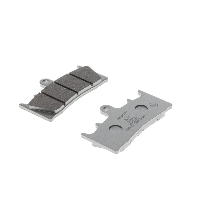 Plaquettes de frein NISSIN semi-métalliques 89,7 x 52 x 8 mm (2 pièces)