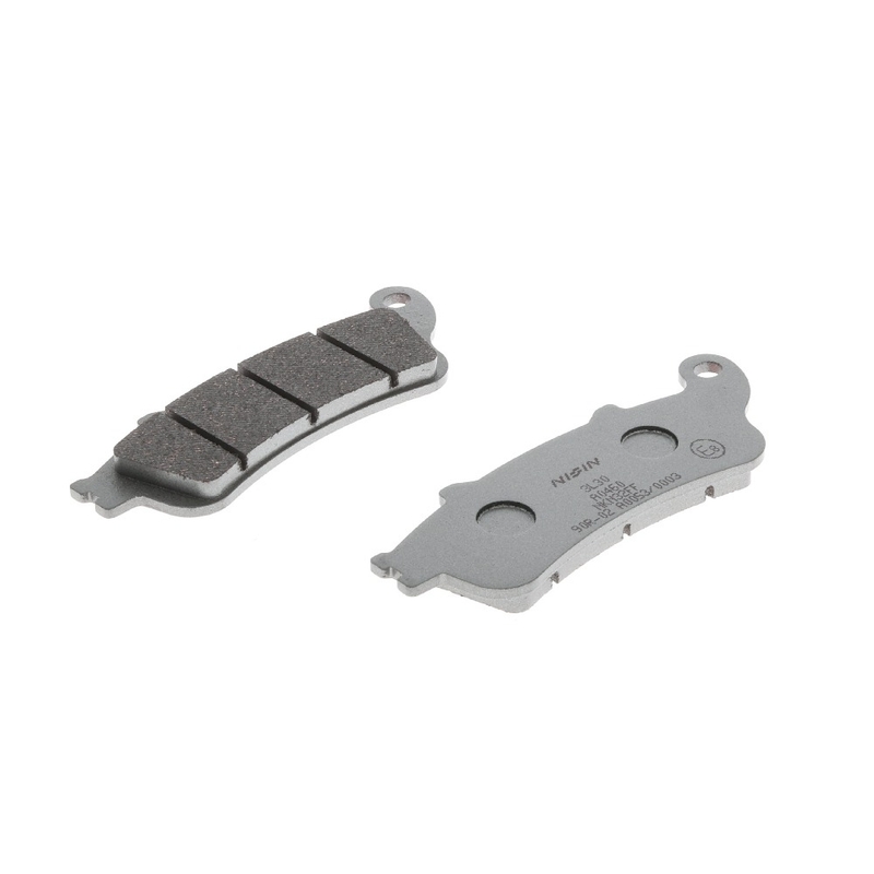 Plaquettes de frein NISSIN semi-métalliques 115 x 40,2 x 8,5 mm (2 unités)