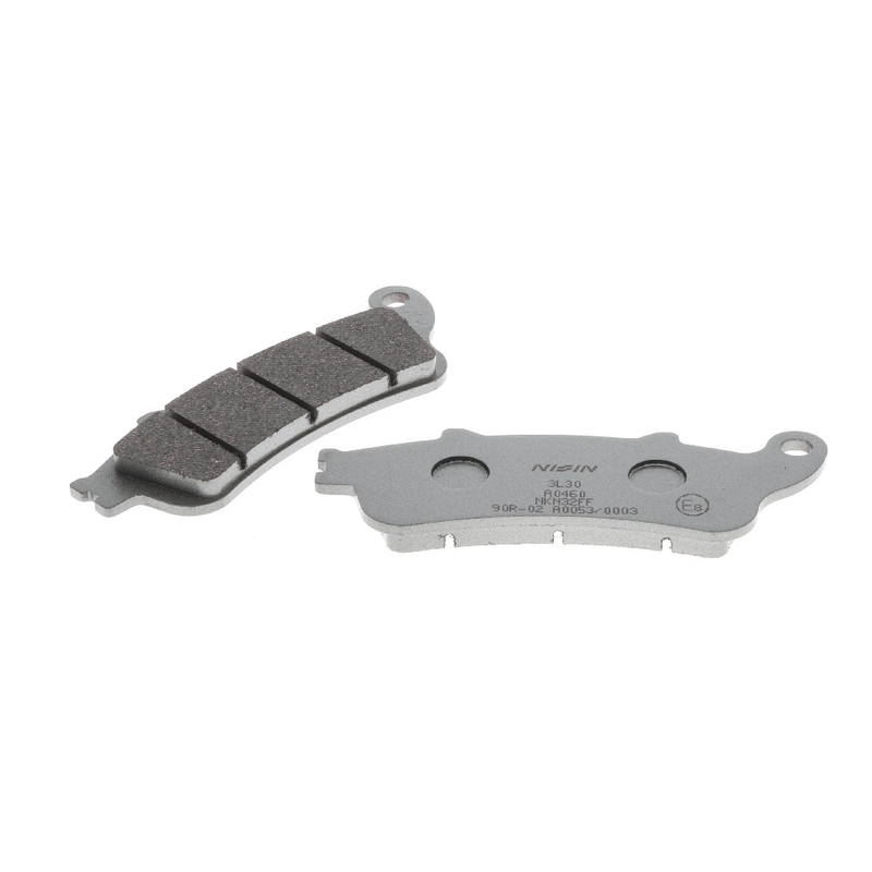 Plaquettes de frein NISSIN semi-métalliques 115 x 40,2 x 8,5 mm (2 unités)