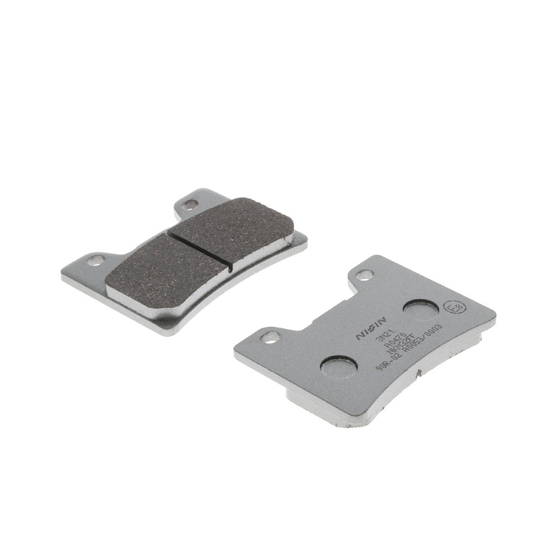 Plaquettes de frein NISSIN semi-métalliques 74,5 x 54 x 9 mm (2 pièces)