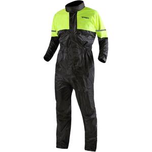 Combinaison de pluie jaune fluo noire RSA