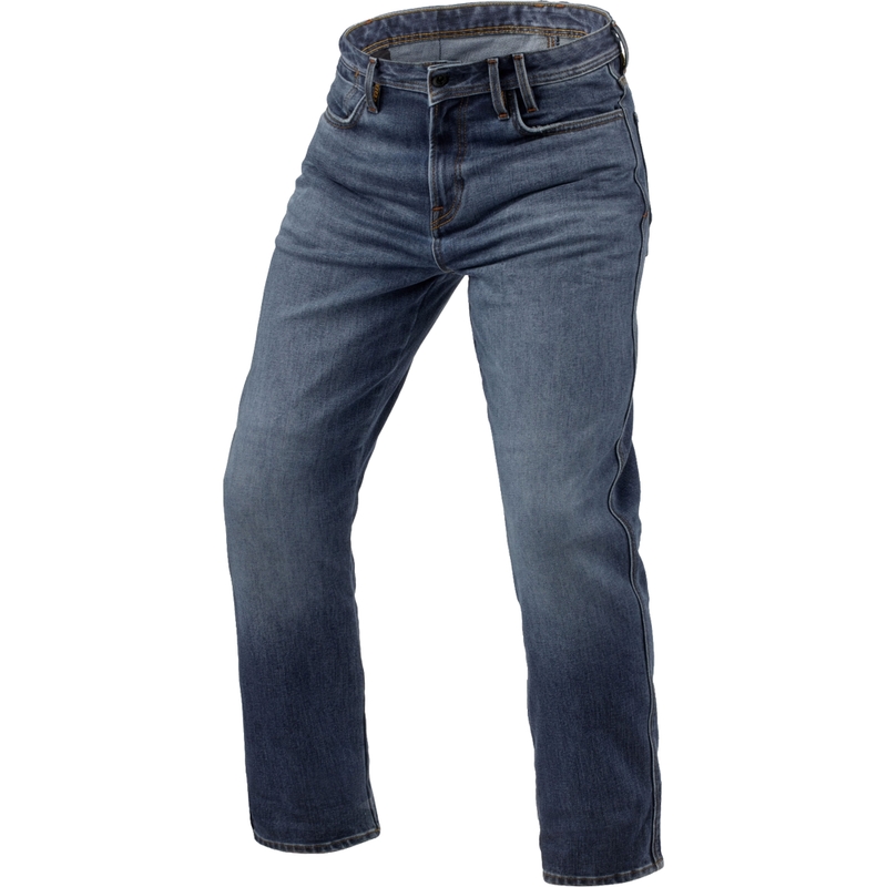 Jean moto Revit Lombard 3 RF bleu