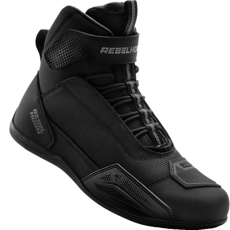 Bottes de moto Rebelhorn Swift noires