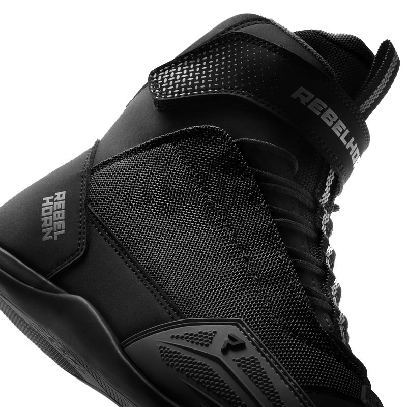 Bottes de moto Rebelhorn Swift noires