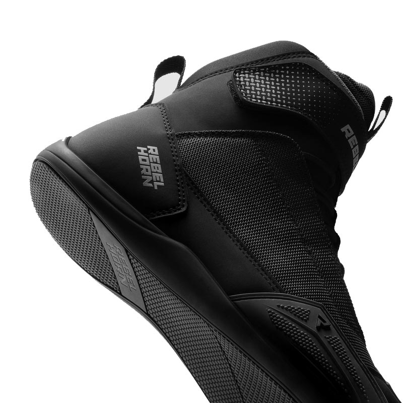 Bottes de moto Rebelhorn Swift noires