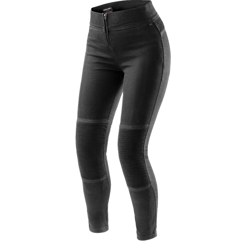 Leggings de moto pour femme Rebelhorn Chica noirs