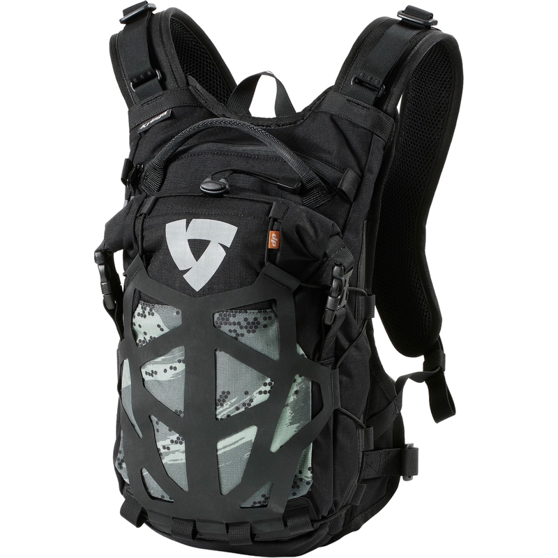 Sac à dos moto Revit Arid H2O 9 l noir-camouflage gris