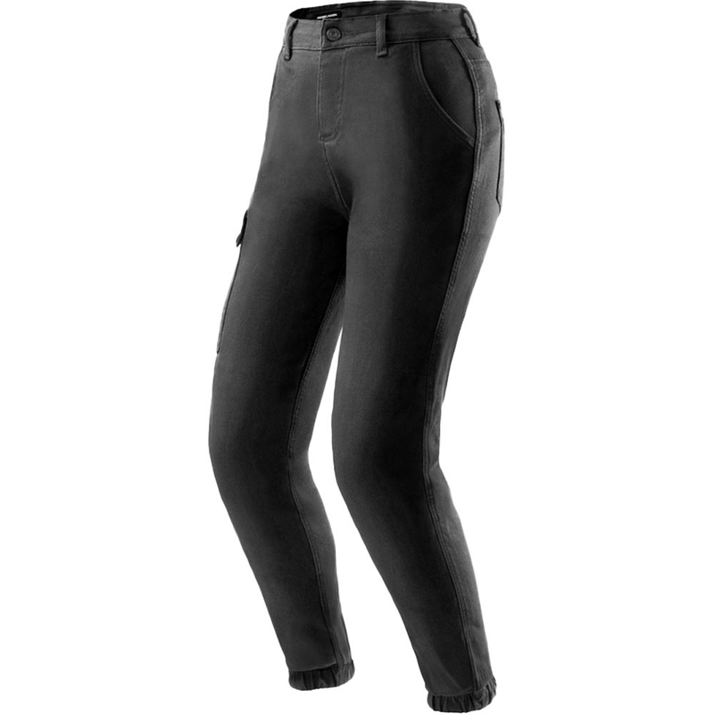 Jean moto femme Rebelhorn Faster noir