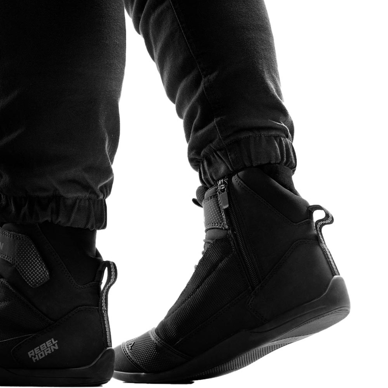 Jean moto femme Rebelhorn Faster noir