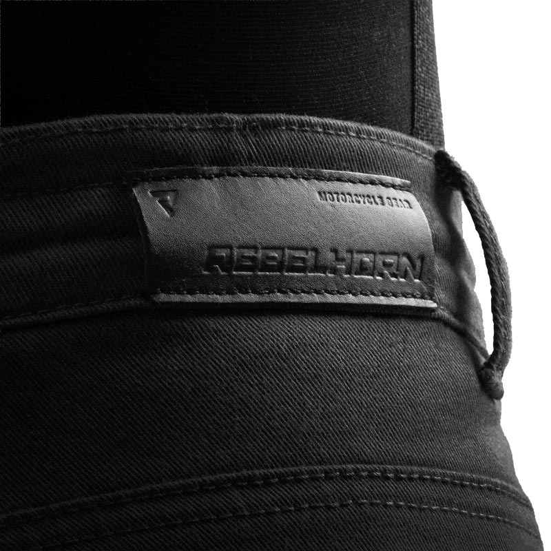 Jean moto femme Rebelhorn Faster noir