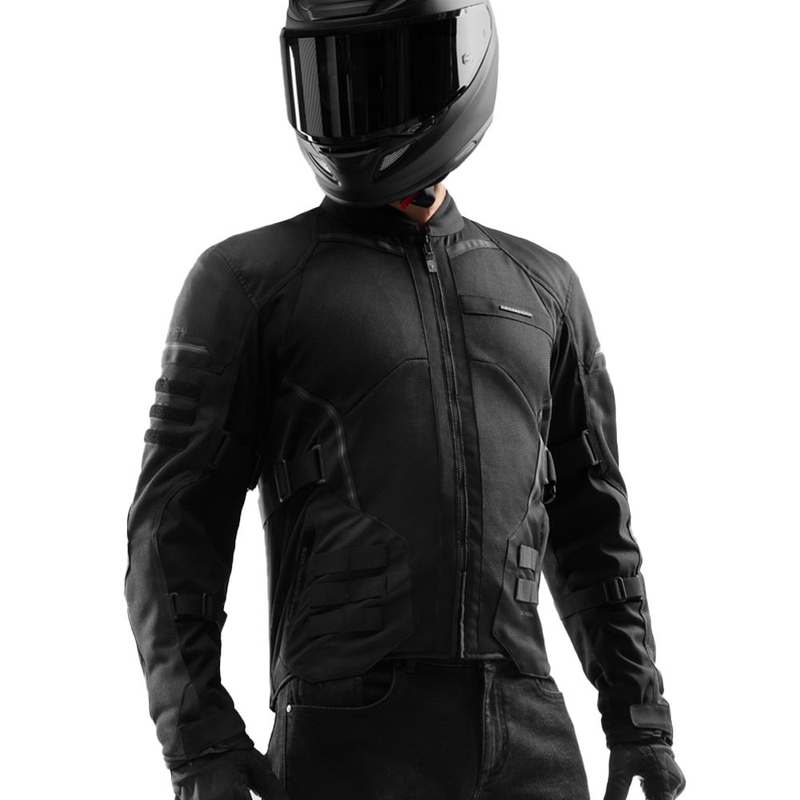 Veste de moto Rebelhorn Scandal 3 noire