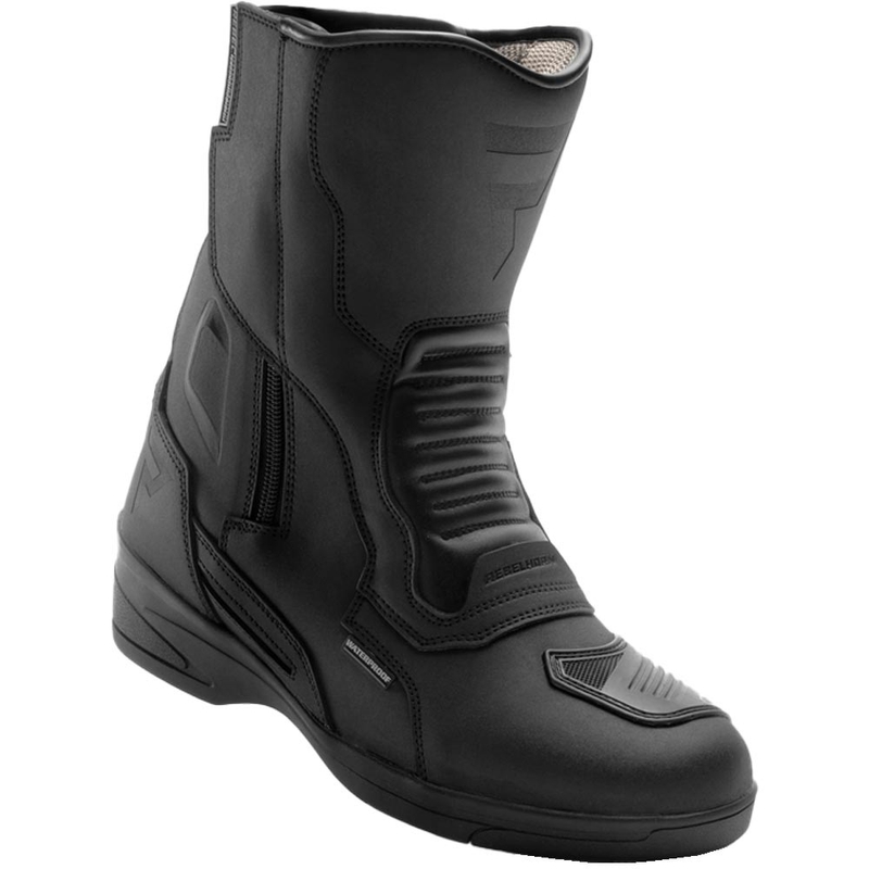 Bottes de moto pour femmes Rebelhorn Scout HH noires