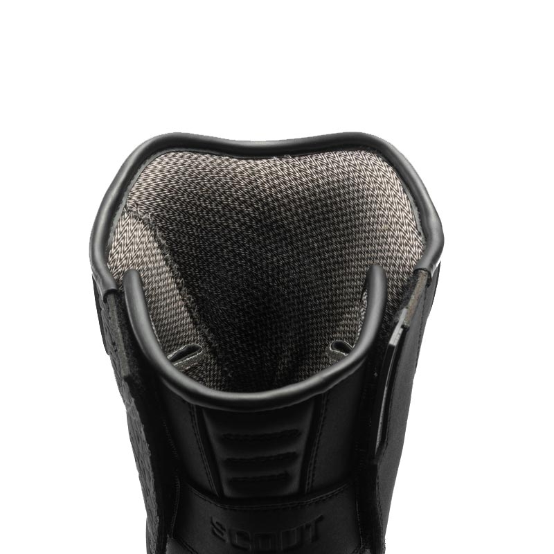 Bottes de moto pour femmes Rebelhorn Scout HH noires