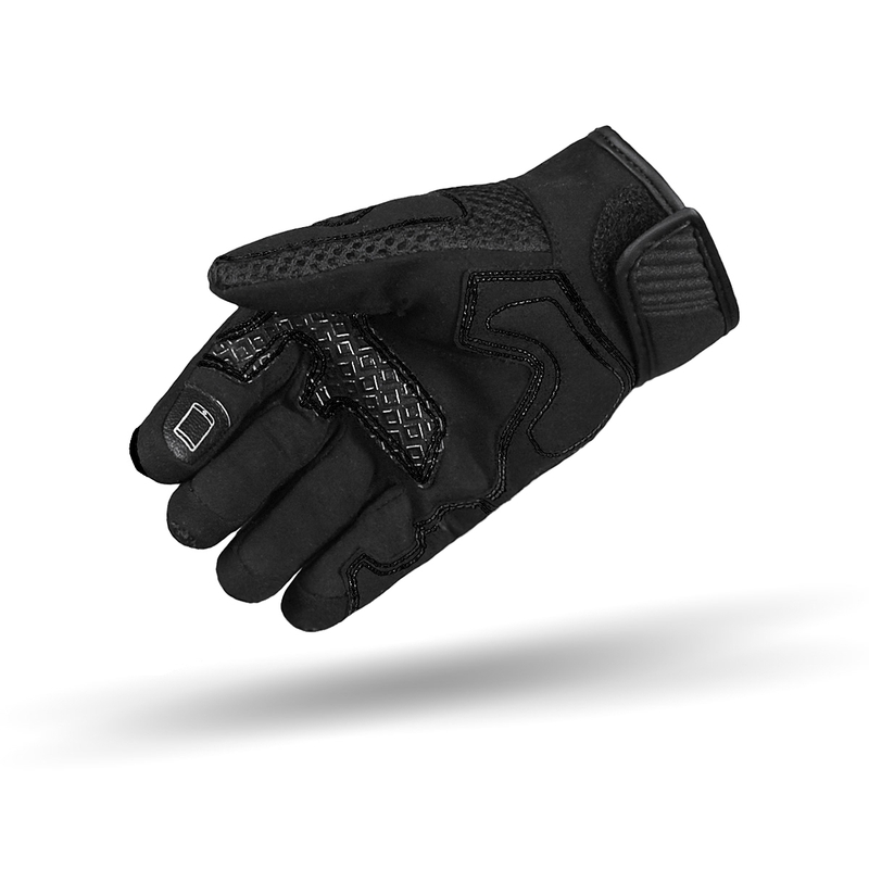 Gants de moto Street Racer Stunt noirs