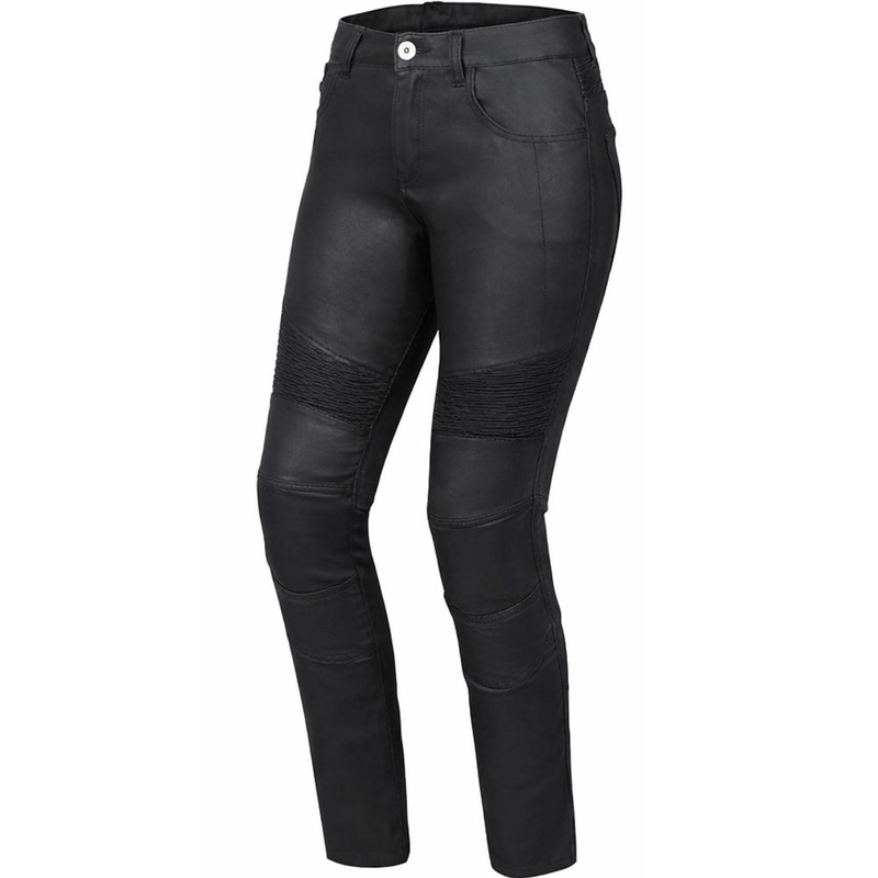 Jean moto court pour femme Rebelhorn Roxy noir