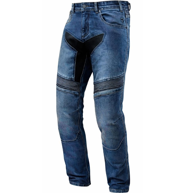 Jean de moto Rebelhorn Eagle 4 RG, bleu délavé
