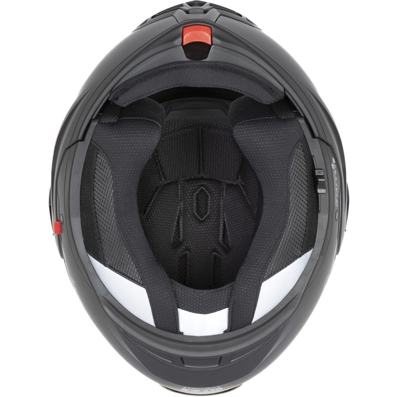 Casque de moto modulable Cassida MultiFlip Korp noir mat-vert-gris
